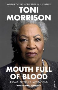 image of book cover toni morrison mouth full of blood